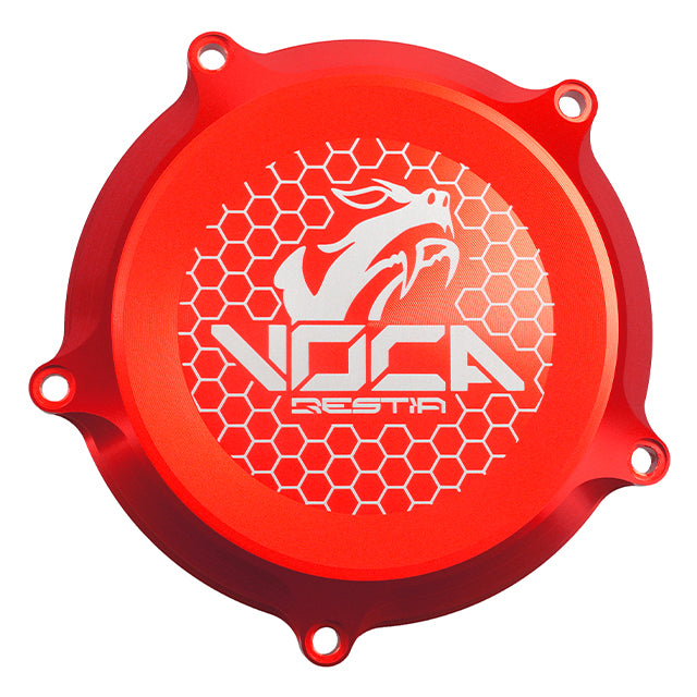 Tapa de discos de embrague Minarelli AM6 Voca CNC - rojo