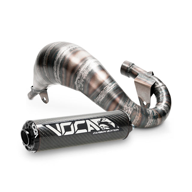 Escape Beta RR Enduro/SM 2012-2020 Cross Carbon 80/90cc VOCA Racing - silenciador cazoleta negra