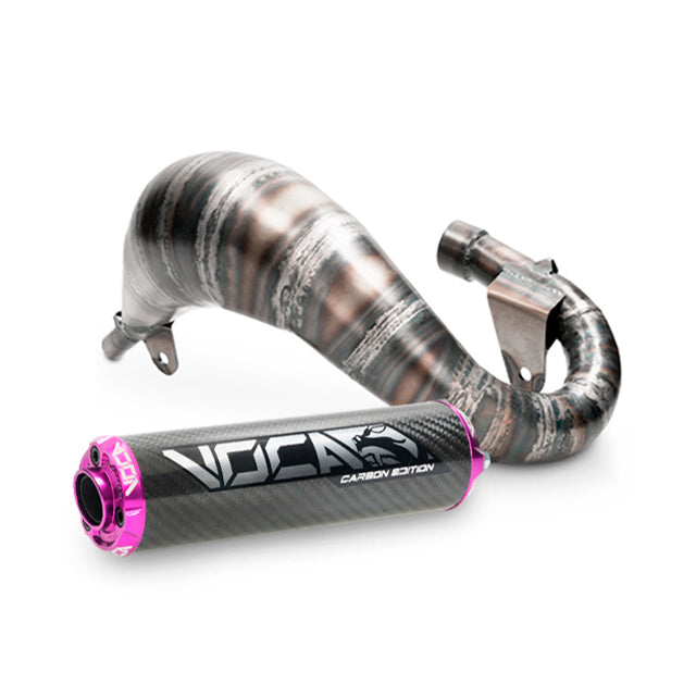 Escape Beta RR Enduro/SM 2012-2020 Cross Carbon 80/90cc VOCA Racing - silenciador cazoleta violeta