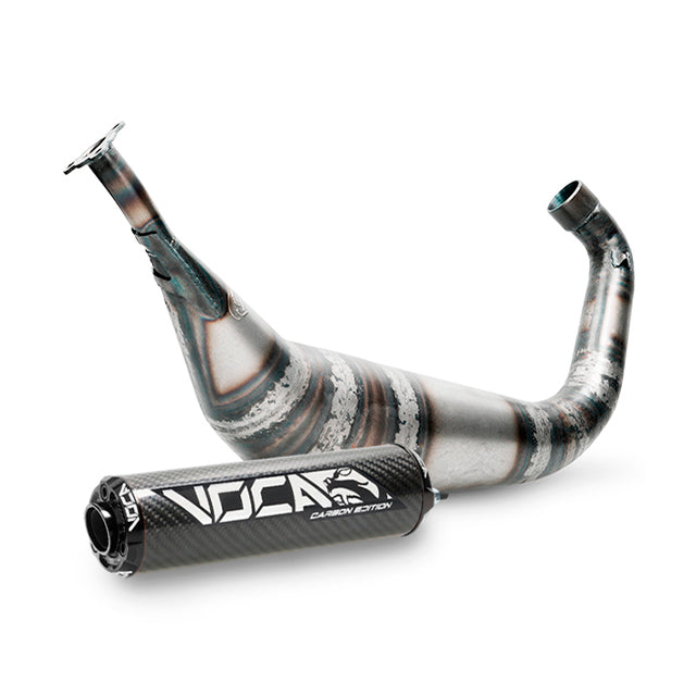 Escape Minarelli AM6 Racing BigBore 90cc VOCA - silenciador cazoleta negro