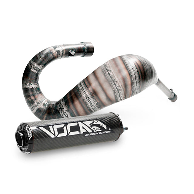 Escape Rieju MRT Cross Carbon 80 VOCA Racing - silenciador cazoleta negro