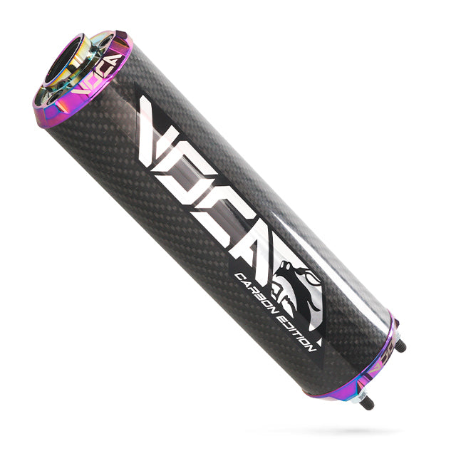 Silenciador VOCA Bestia Carbon CNC anodizado - neocromado