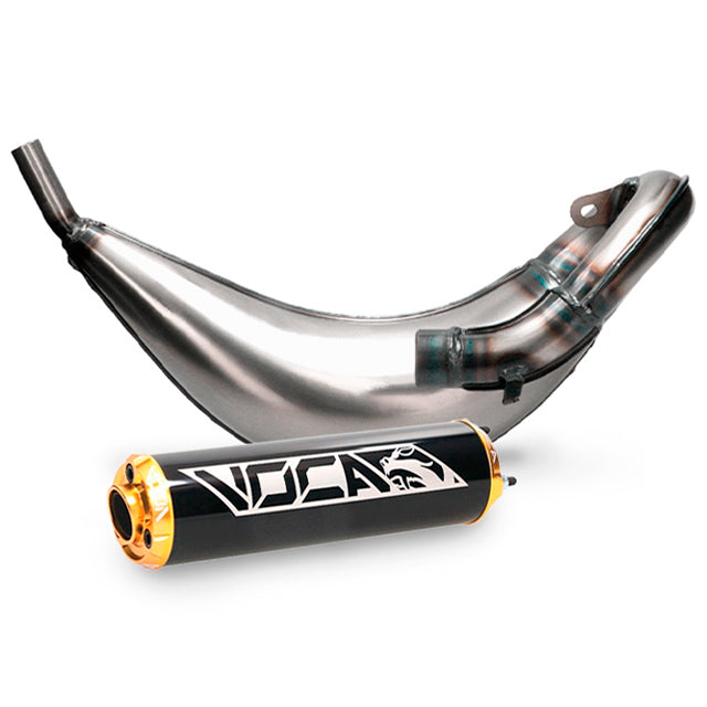 Escape VOCA CROSS 50/70cc (CE) Fantic - silenciador oro