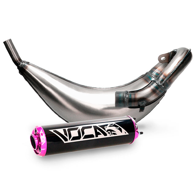 Escape VOCA CROSS 50/70cc (CE) Fantic - silenciador violeta