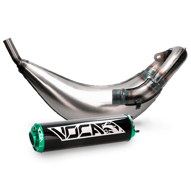 Escape VOCA CROSS 50/70cc (CE) Fantic - silenciador verde