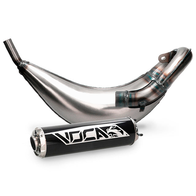 Escape VOCA CROSS 50/70cc (CE) Fantic - silenciador gris