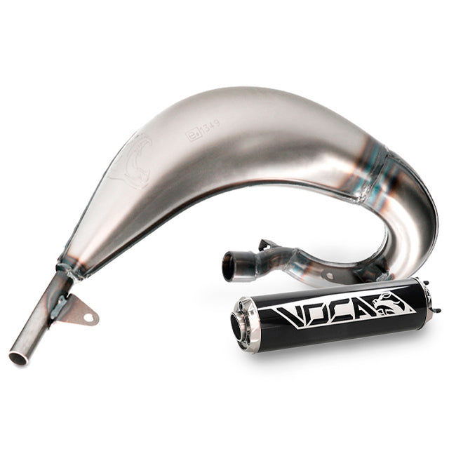 Escape Beta RR Enduro/SM 12-20 lado derecho VOCA Cross (CE) - silenciador gris