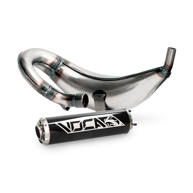 Escape Derbi Senda/DRD / Aprilia RX/SX VOCA Cross (CE) - silenciador gris