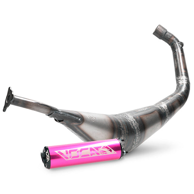 Escape Rieju MRT 50 VOCA Warrior 50/70cc silenciador violeta