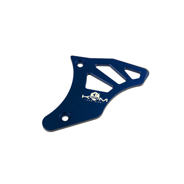 Tapa cubre piñón Derbi aluminio KRM - azul oscuro