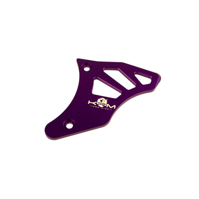 Tapa cubre piñón Derbi aluminio KRM - violeta