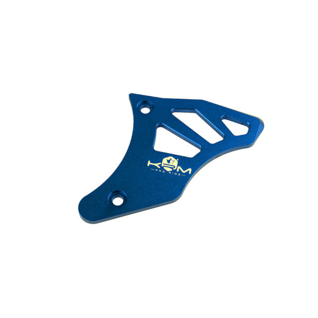 Tapa cubre piñón Derbi aluminio KRM - azul