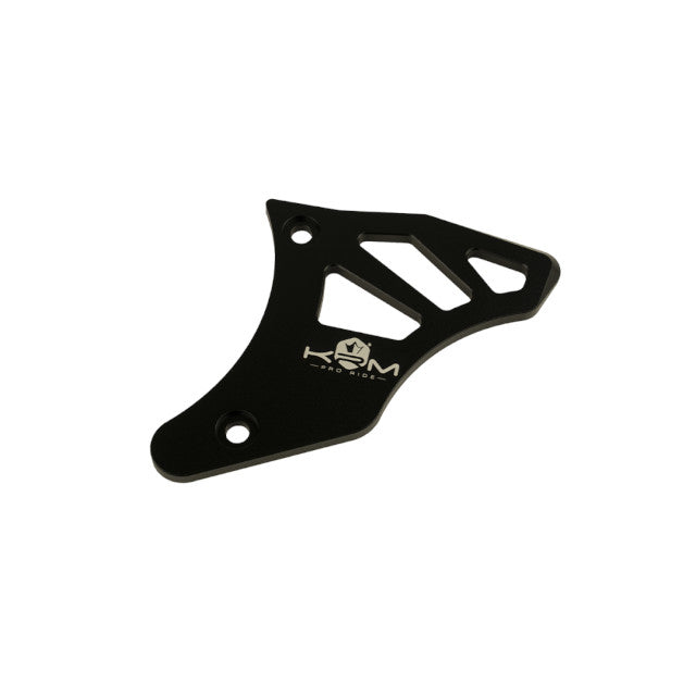 Tapa cubre piñón Derbi aluminio KRM - negro