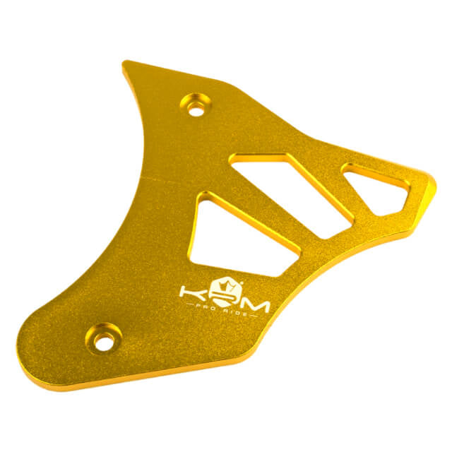 Tapa cubre piñón Minarelli AM6 aluminio KRM - oro