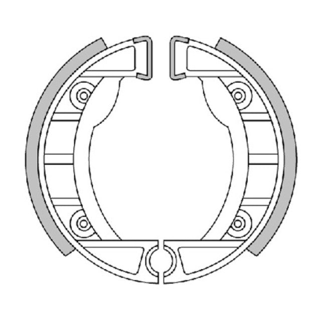 Mordazas de freno Piaggio Boxer d.105x20mm For Race Polini - sin muelle