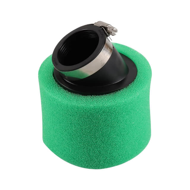 Filtro de aire 42mm acodado verde Pitbike AllPro