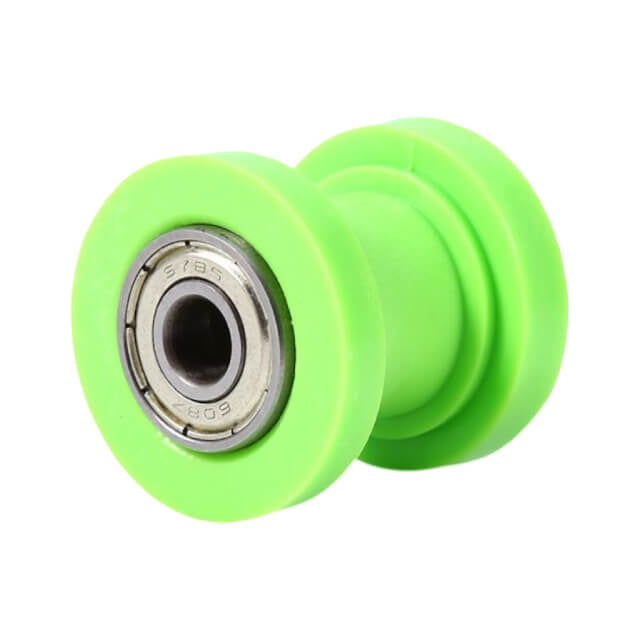 Rodillo de cadena de 10mm verde Pitbike Allpro