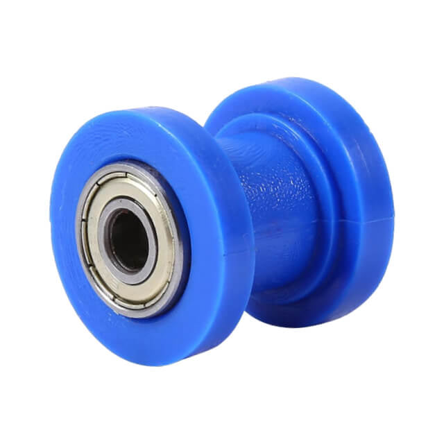 Rodillo de cadena de 8mm azul Pitbike Allpro