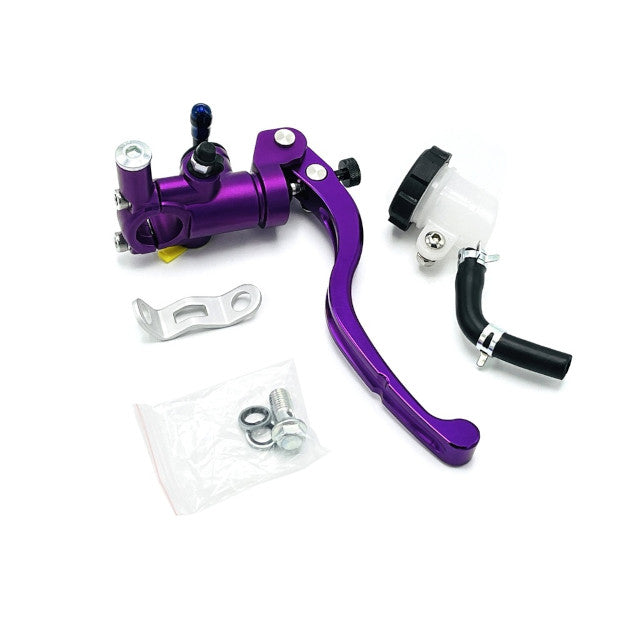 Bomba de freno radial con vaso expansor VOCA Racing - lila