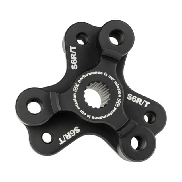 Adaptador disco de freno trasero Yamaha Aerox / Jog 50 Stage6 R/T