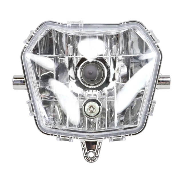 Optica delantera Fantic XM-XE Euro 5 50cc