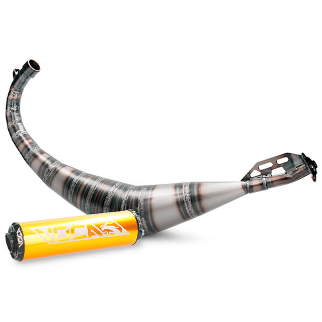 Escape Minarelli AM6 Rookie 50/70cc VOCA (CE) silenciador oro