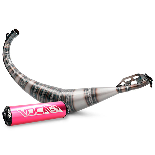 Escape Minarelli AM6 Rookie 50/70cc VOCA (CE) silenciador rosa