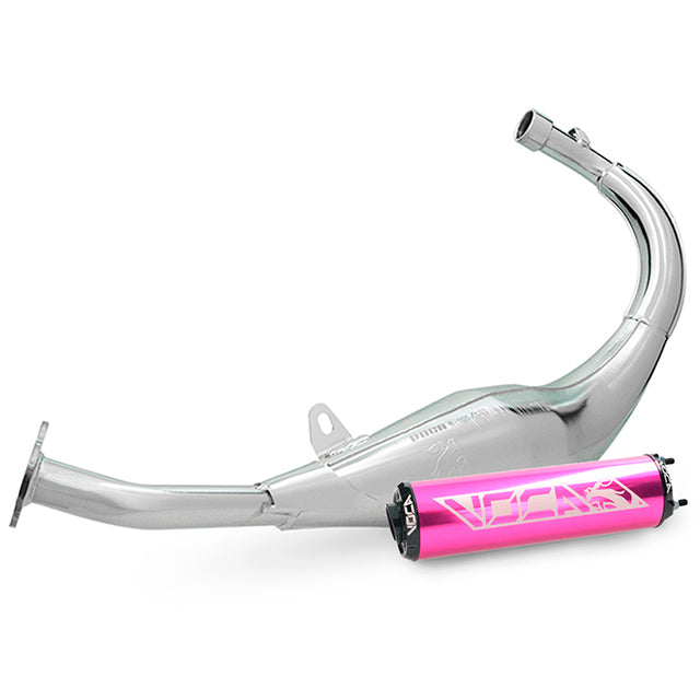 Escape Minarelli AM6 Chromed 50/70cc VOCA (CE) Silenciador violeta