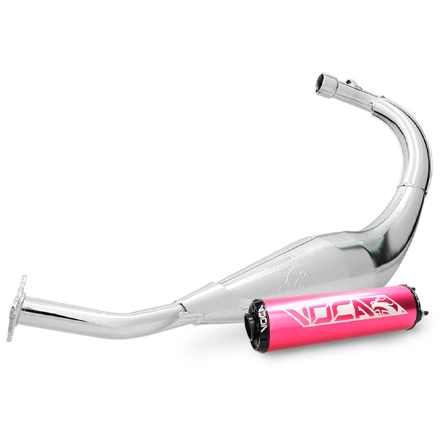 Escape VOCA Chromed 50/70cc (CE), Beta RR Enduro / SM (a partir del 2012), silenciador rosa