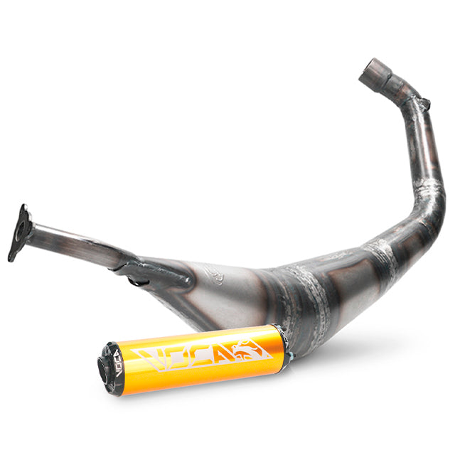 Escape Derbi Senda Warrior 50/70cc VOCA silenciador oro