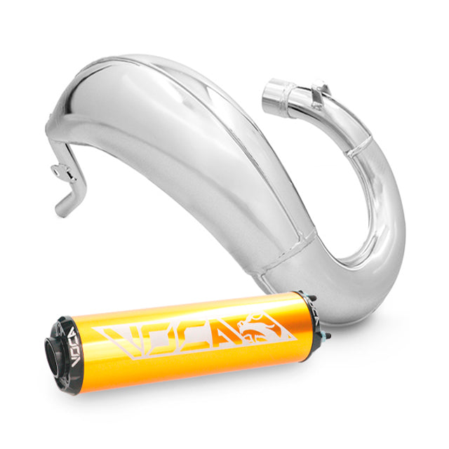 Escape Sherco 50 SM-R / SE-R >14 VOCA Cross Chromed 50/70cc (CE) - Silenciador oro