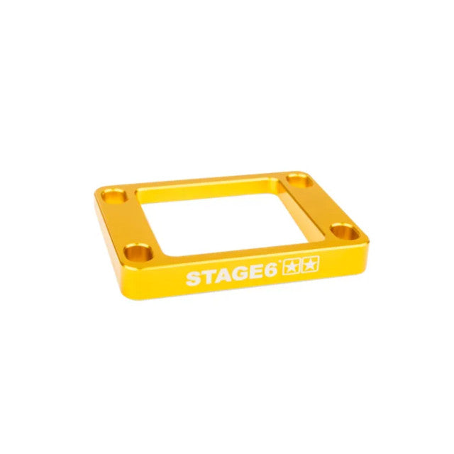Suplemento caja de láminas inclinada 5º Derbi / Minarelli AM6 Stage6 R/T - amarillo
