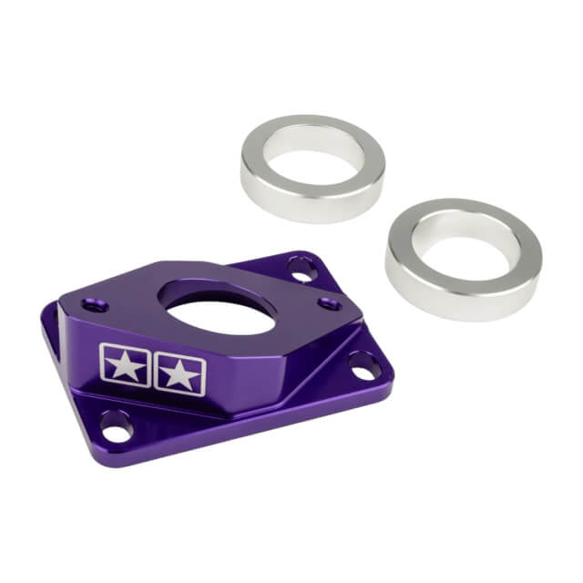 Tobera de admisión Derbi / Minarelli AM6 Stage6 High Flow MK2 d=28mm - violeta