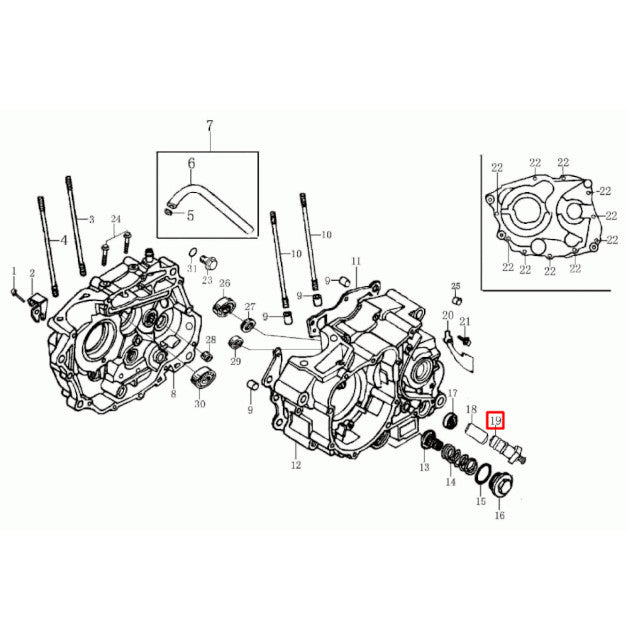 Sensor punto muerto Rieju Marathon/Tango 125