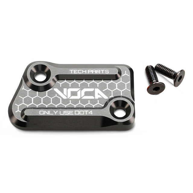 Tapa bomba de freno VOCA CNC Rieju MRT / RR / SMX 50cc AJP - gris
