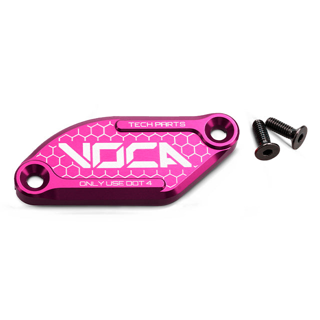 Tapa bomba de freno VOCA CNC Derbi Senda / Rieju MRT / Aprilia SX J.Juan - violeta