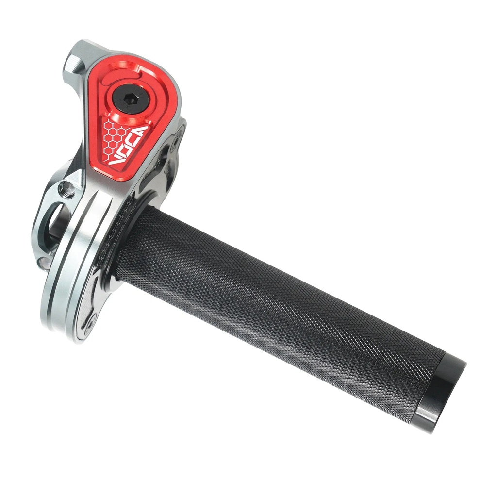 Mando de gas VOCA Bestia CNC 90º - rojo