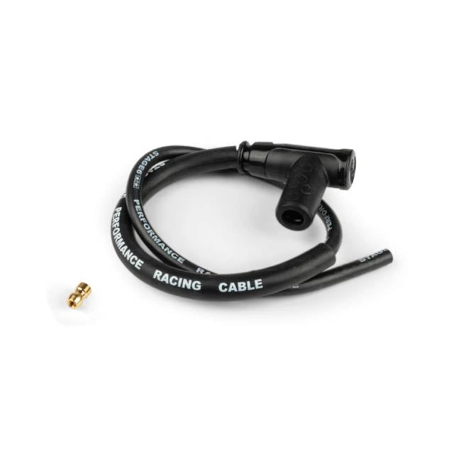 Pipa de bujía 90º con cable Stage6 - negro