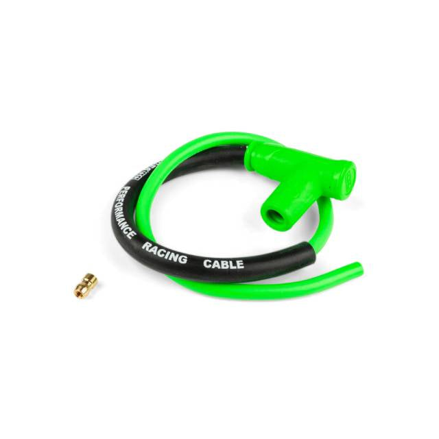 Pipa de bujía 90º con cable Stage6 - verde