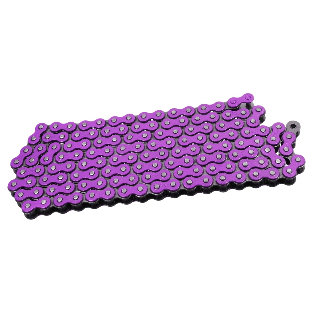 Cadena de transmision Voca Reenforced by KMC 420 con 136 eslabones - violeta