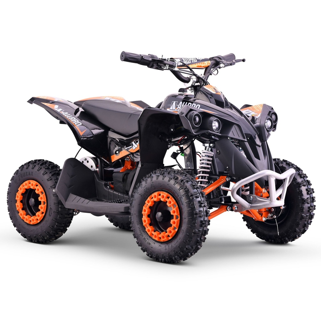 Mini Quad eléctrico QX-E 1.000W-36V-12Ah 4.10-6 Max 30 Km/h AllPro Naranja