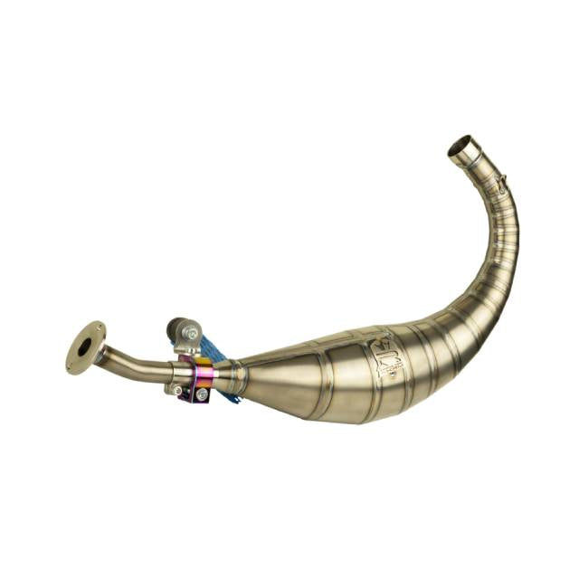 Bufanda de escape titanio KRM Minarelli AM6 90-100cc