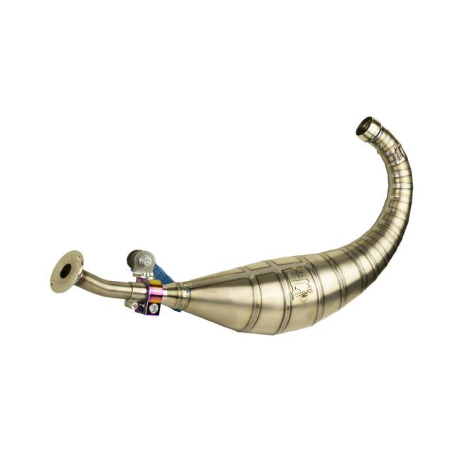 Bufanda de escape titanio KRM Derbi 100-115cc