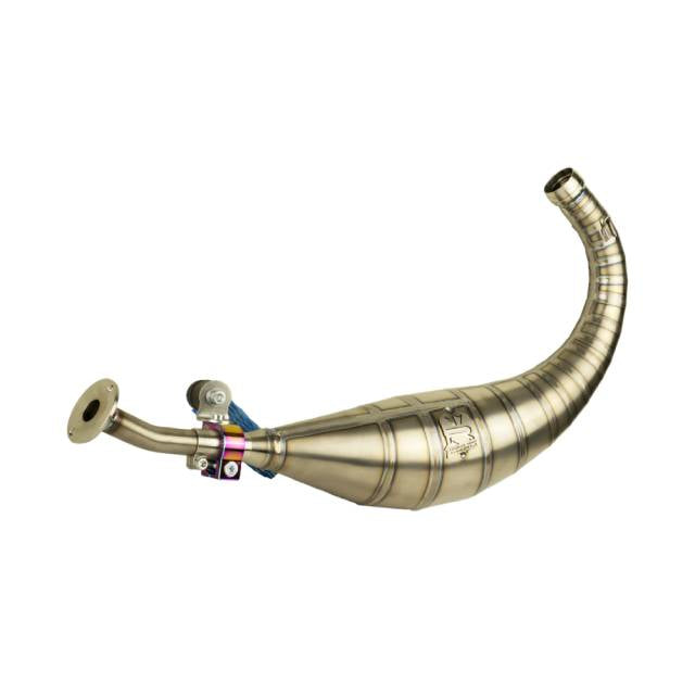 Bufanda de escape titanio KRM Minarelli AM6 100-115cc