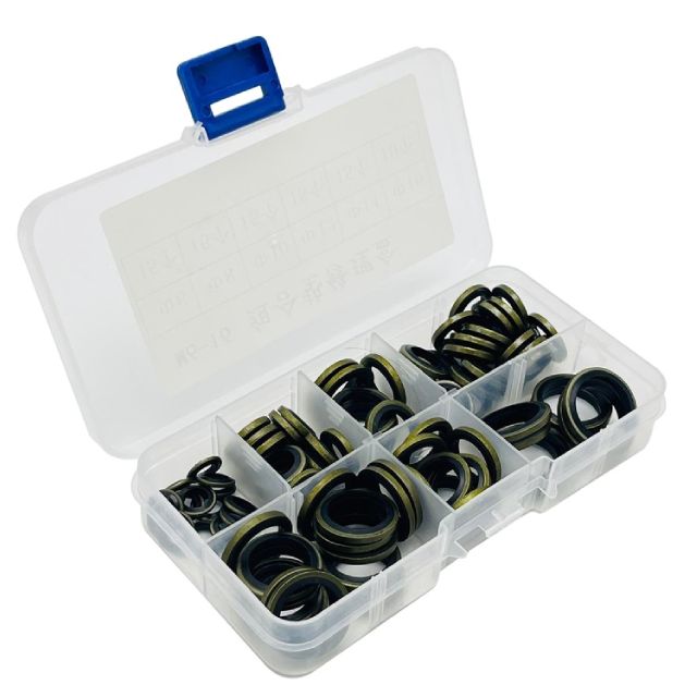Surtido de arandelas engomadas M6-M16 AllPro - 85 unidades