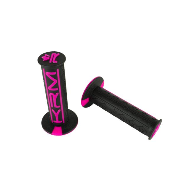 Puños KRM Pro Ride - negro/rosa