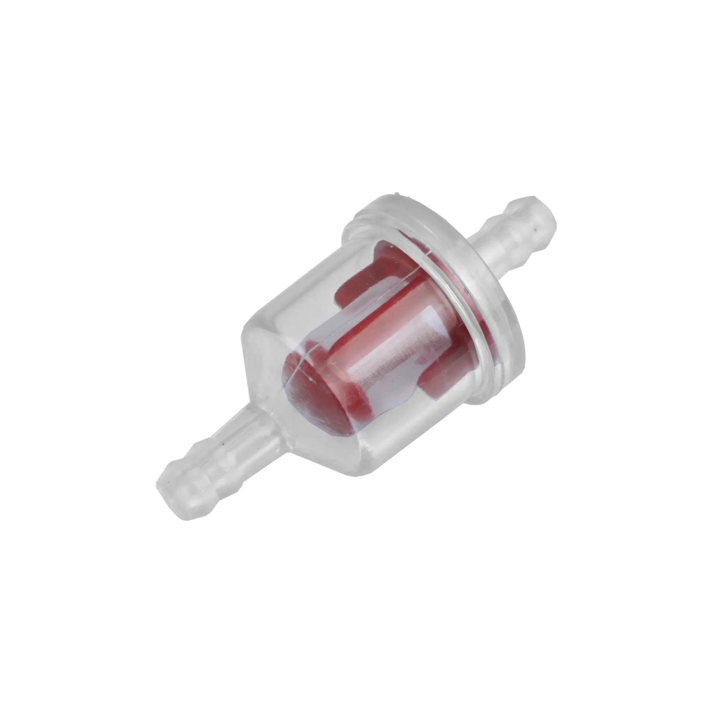 Filtro de gasolina RTP 7mm Allpro - Rojo