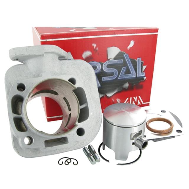 Cilindro Kymco 2T 50cc Dink AC Top Boy AC 70cc d.47,6mm sin culata Airsal Alu-Sport