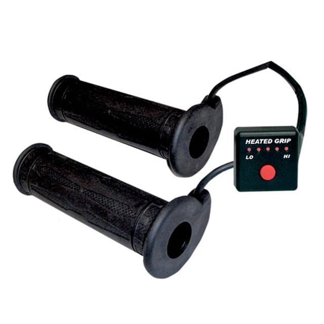 Puños calefactables KOSO, con interruptor, 5 posiciones, puño 7/8", l=120mm