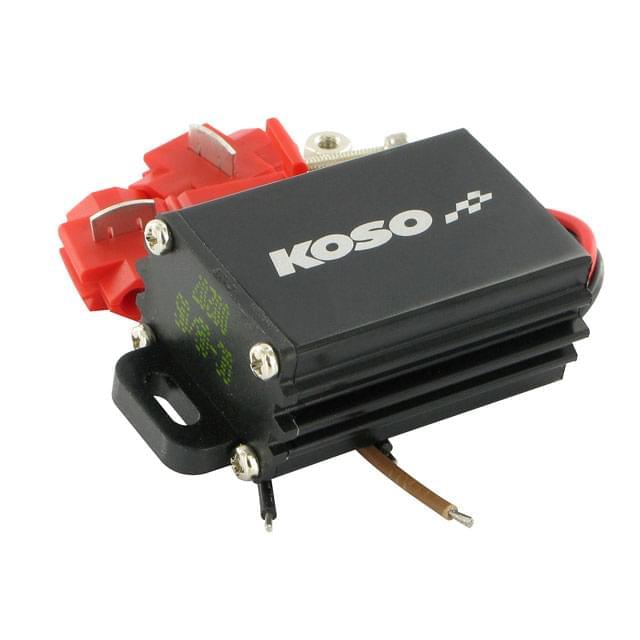 Convertidor KOSO digital, max. 50 Voltios, Entrada: 12 - 30 Voltios AC / DC, Salida: 12 - 15 Voltios DC, Carga máxima: 6 Vatios